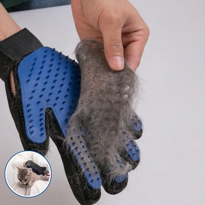 Pet Cat Dog Grooming Bath Magic Glove Hair Massage Mitt Fur Cleaning Comb Brush