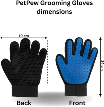 Pet Cat Dog Grooming Bath Magic Glove Hair Massage Mitt Fur Cleaning Comb Brush